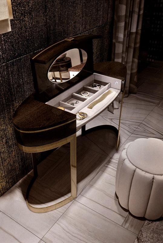 Купить Туалетный столик DIAMOND ELN 4441 K Franco Bianchini в магазине итальянской мебели Irice home