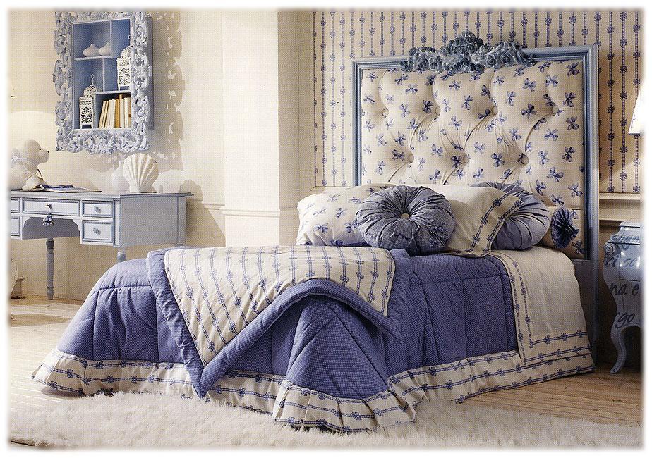 Купить Кровать Doroteo 5013/M + 6101/M Volpi в магазине итальянской мебели Irice home