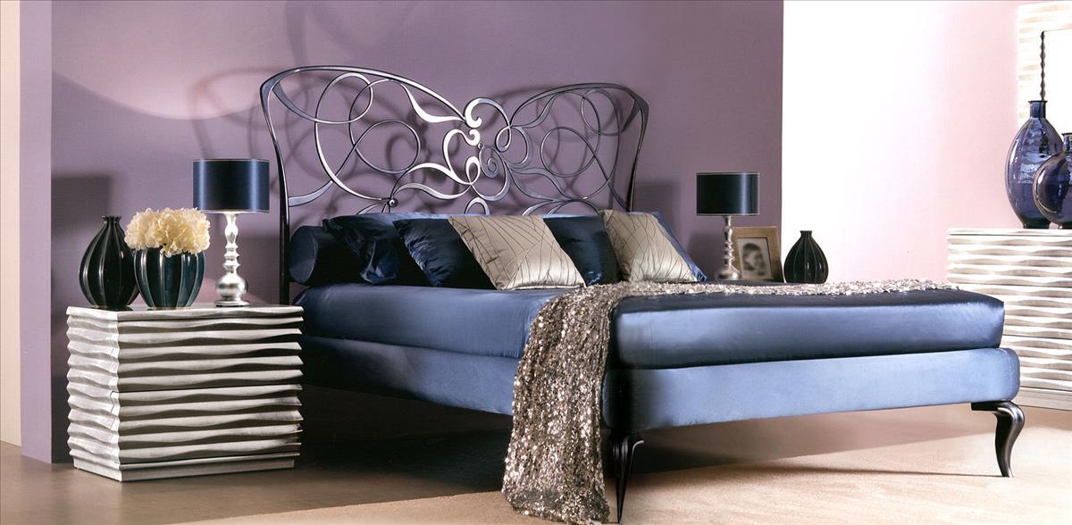 Купить Кровать Iris 925-T-RGI Cortezari в магазине итальянской мебели Irice home