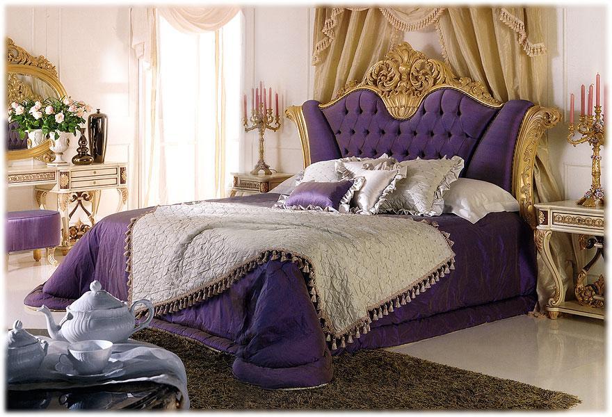 Купить Кровать 810 Cappellini Intagli в магазине итальянской мебели Irice home