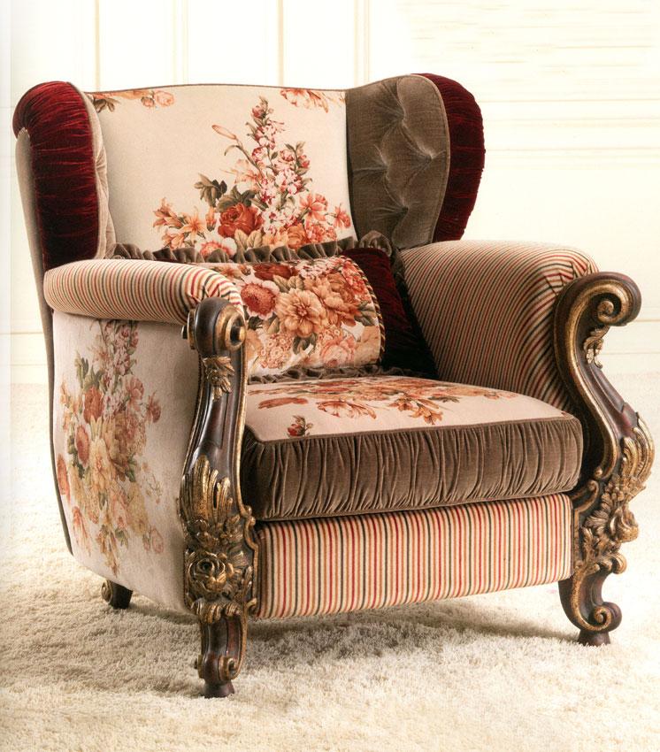 Купить Кресло KRISTAL 02 Bedding в магазине итальянской мебели Irice home
