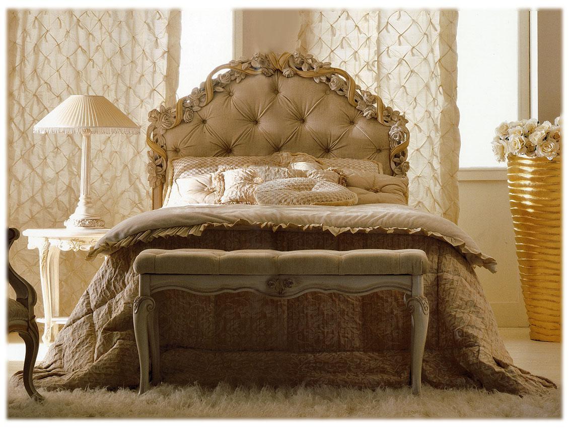 Купить Кровать 1696 LET D CAPITONE Savio Firmino в магазине итальянской мебели Irice home