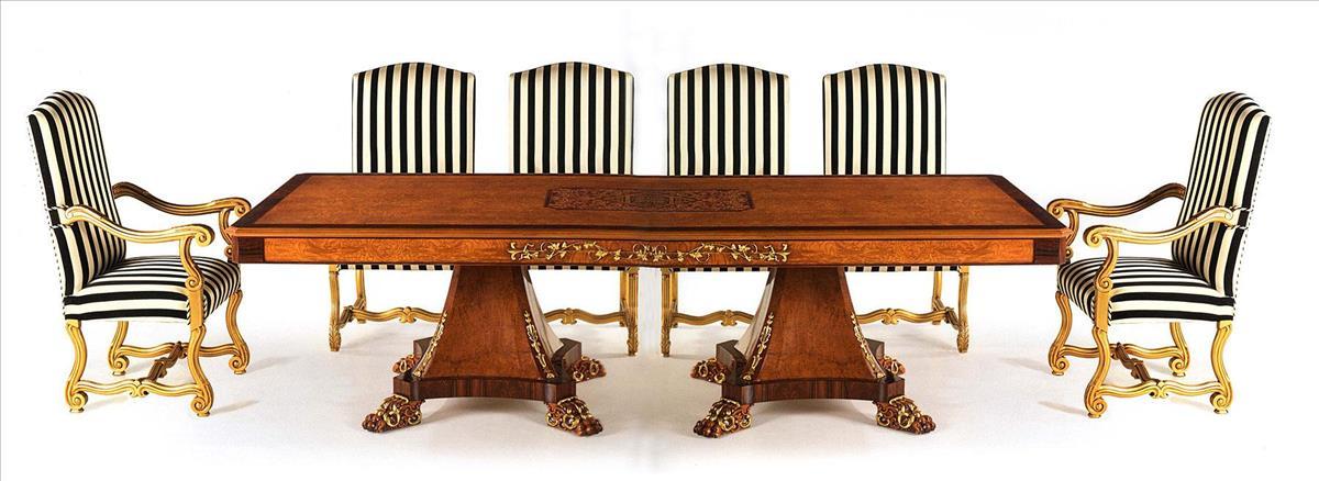 Купить Стол W 005/Rectangular table Zanaboni в магазине итальянской мебели Irice home