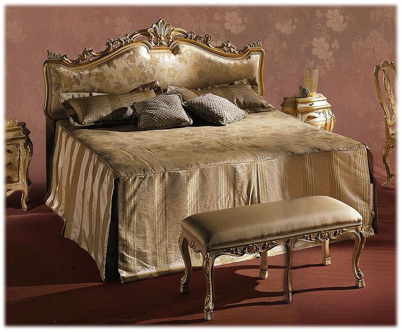 Купить Кровать Respighi 7610/TG21 Angelo Cappellini в магазине итальянской мебели Irice home