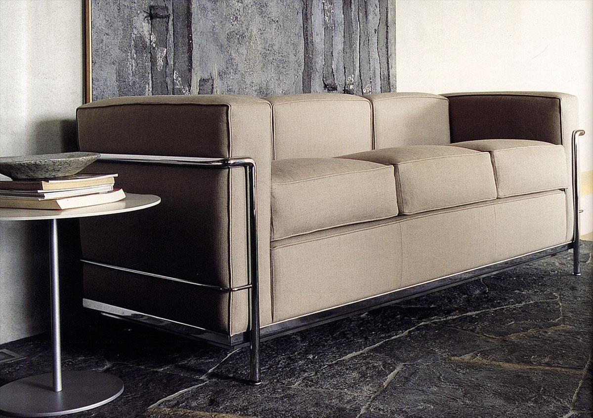 Купить Диван LC2-3 002 3C Cassina в магазине итальянской мебели Irice home