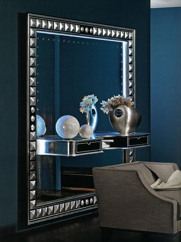 Купить Зеркало The Frame Big Mirror-Piramid Vismara арт.3510506 в магазине итальянской мебели Irice home