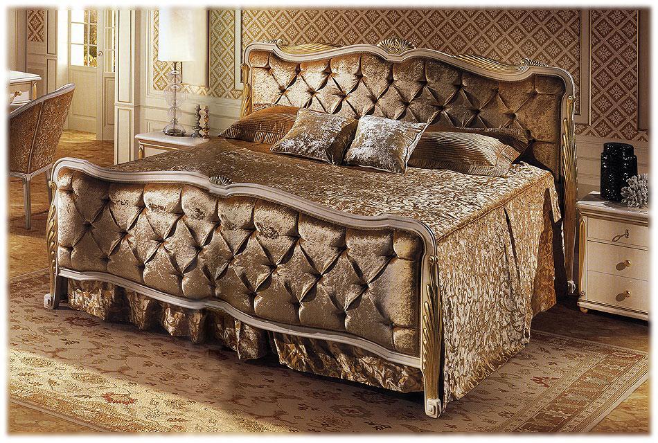 Купить Кровать Copland 12200/21 Angelo Cappellini в магазине итальянской мебели Irice home