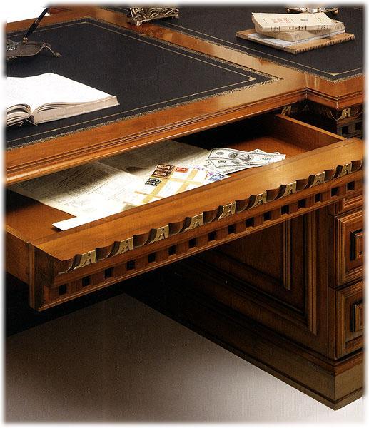 Купить Письменный стол 1200 Cappellini Intagli в магазине итальянской мебели Irice home фото №3