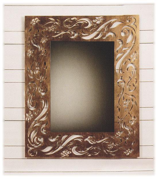 Купить Зеркало Swirly RM Arredamenti арт.3510520 в магазине итальянской мебели Irice home
