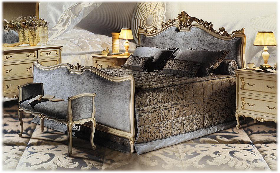 Купить Кровать Wagner 7610/21 Angelo Cappellini в магазине итальянской мебели Irice home