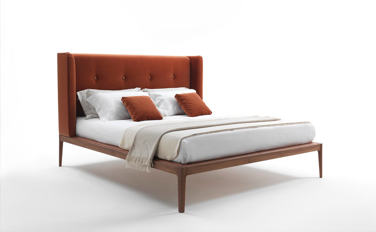 Купить Кровать ZIGGY BED Porada в магазине итальянской мебели Irice home