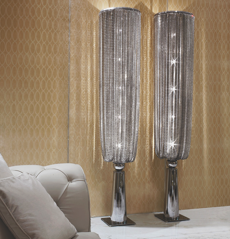 Купить Напольная лампа Excalibur 2 Visionnaire (Ipe Cavalli) в магазине итальянской мебели Irice home