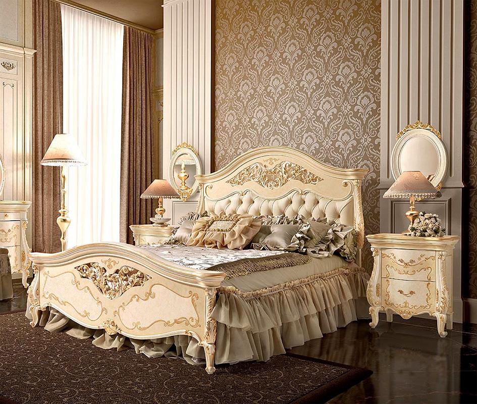 Купить Кровать PORTOFINO 1302/PL Signorini Coco в магазине итальянской мебели Irice home