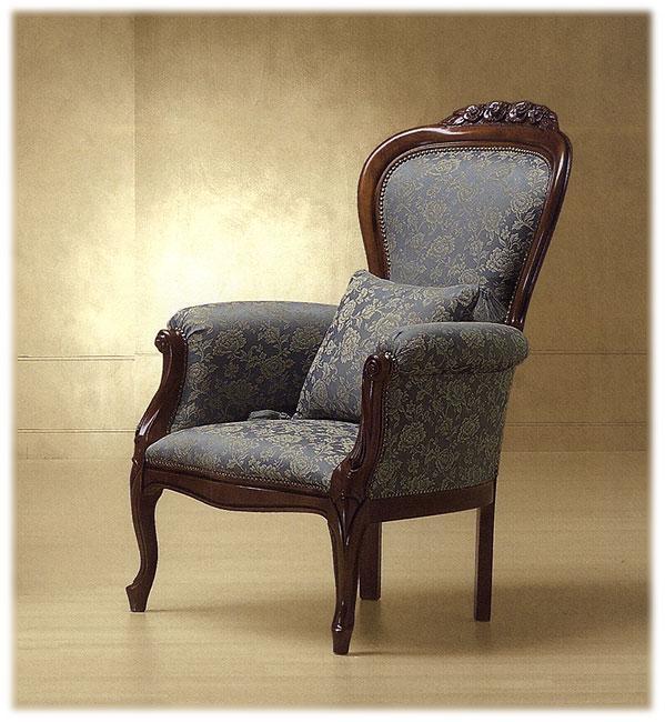 Купить Кресло Caprio 618/K 2 Morello Gianpaolo в магазине итальянской мебели Irice home