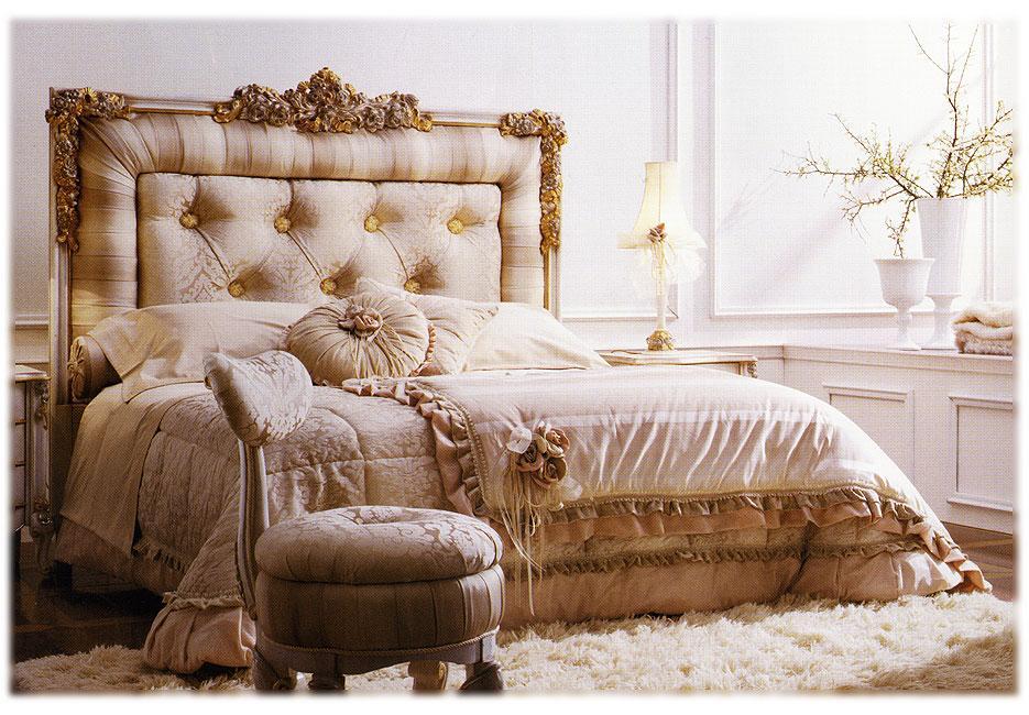 Купить Кровать Teodoro 5014 + 6101 Volpi в магазине итальянской мебели Irice home