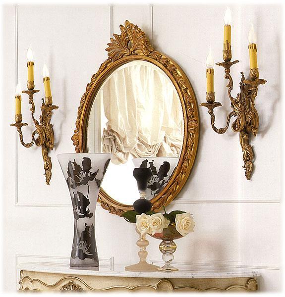 Купить Зеркало 221/S Cappellini Intagli арт.260205 в магазине итальянской мебели Irice home фото №2