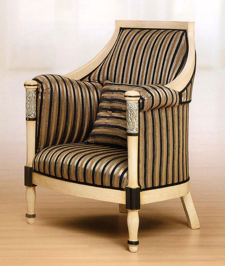 Купить Кресло Arcadia 915/N 1 Morello Gianpaolo в магазине итальянской мебели Irice home