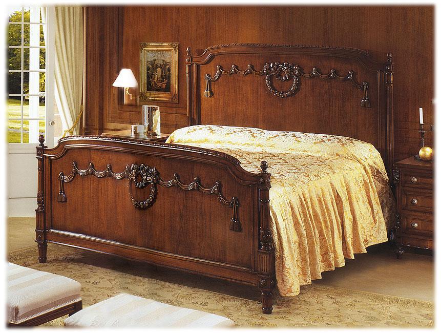 Купить Кровать Debussy 11020/P18 Angelo Cappellini в магазине итальянской мебели Irice home