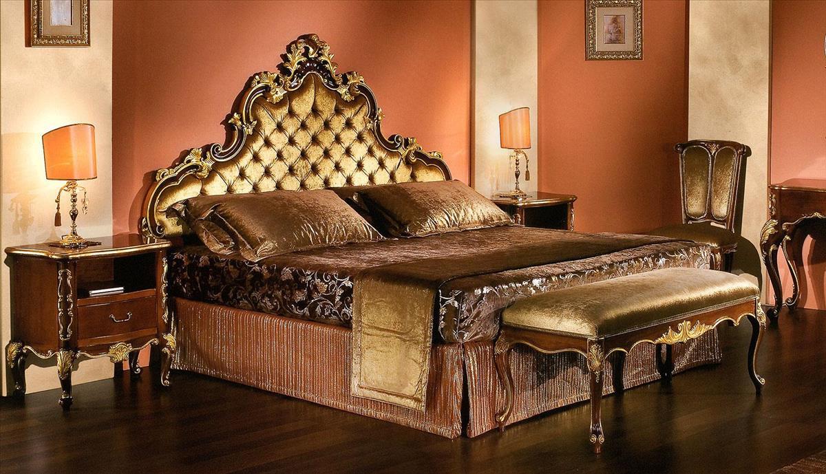 Купить Кровать 2070+2071 Scappini в магазине итальянской мебели Irice home