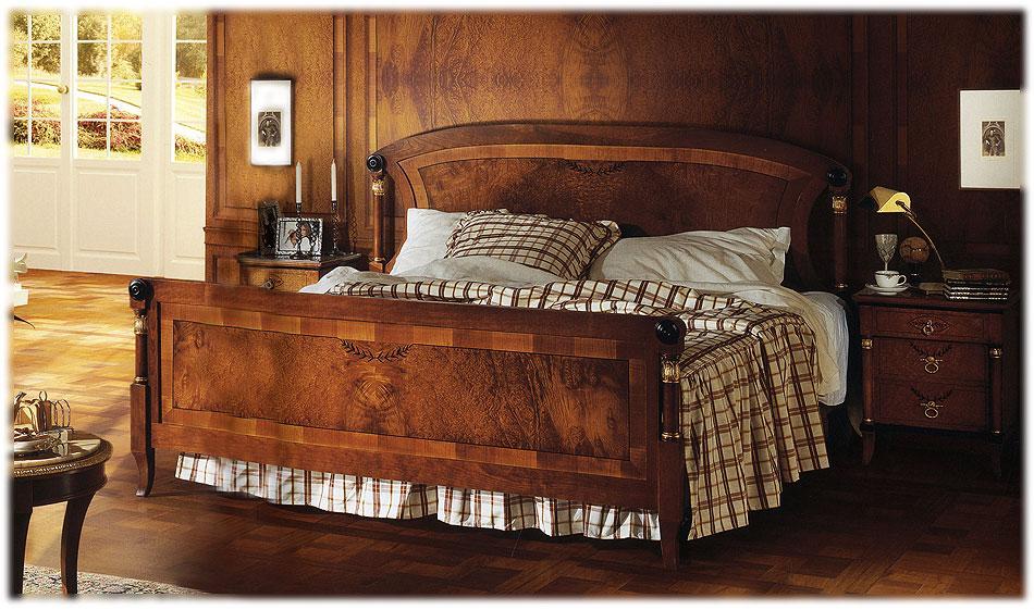 Купить Кровать Schubert 9101/21 Angelo Cappellini в магазине итальянской мебели Irice home