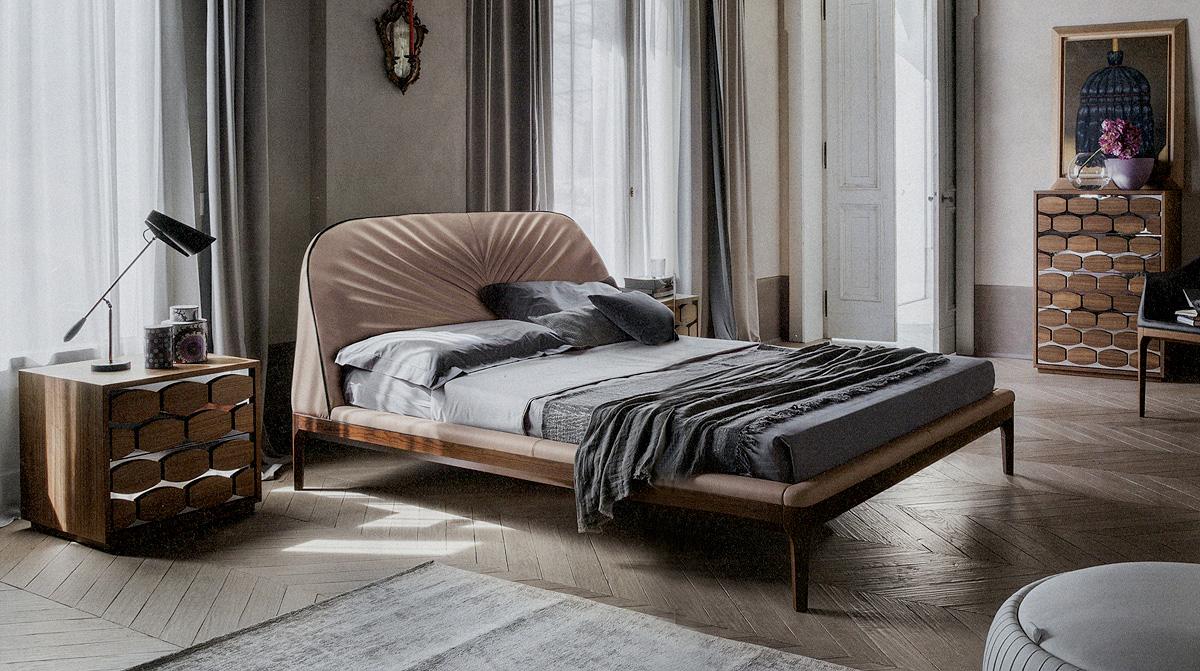 Купить Кровать MICHELANGELO Tonin Casa в магазине итальянской мебели Irice home