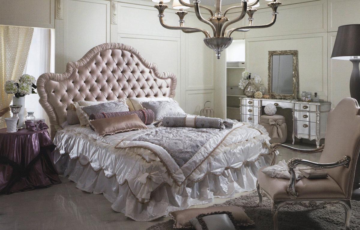 Купить Кровать RUBINO CAPITONEE Piermaria в магазине итальянской мебели Irice home