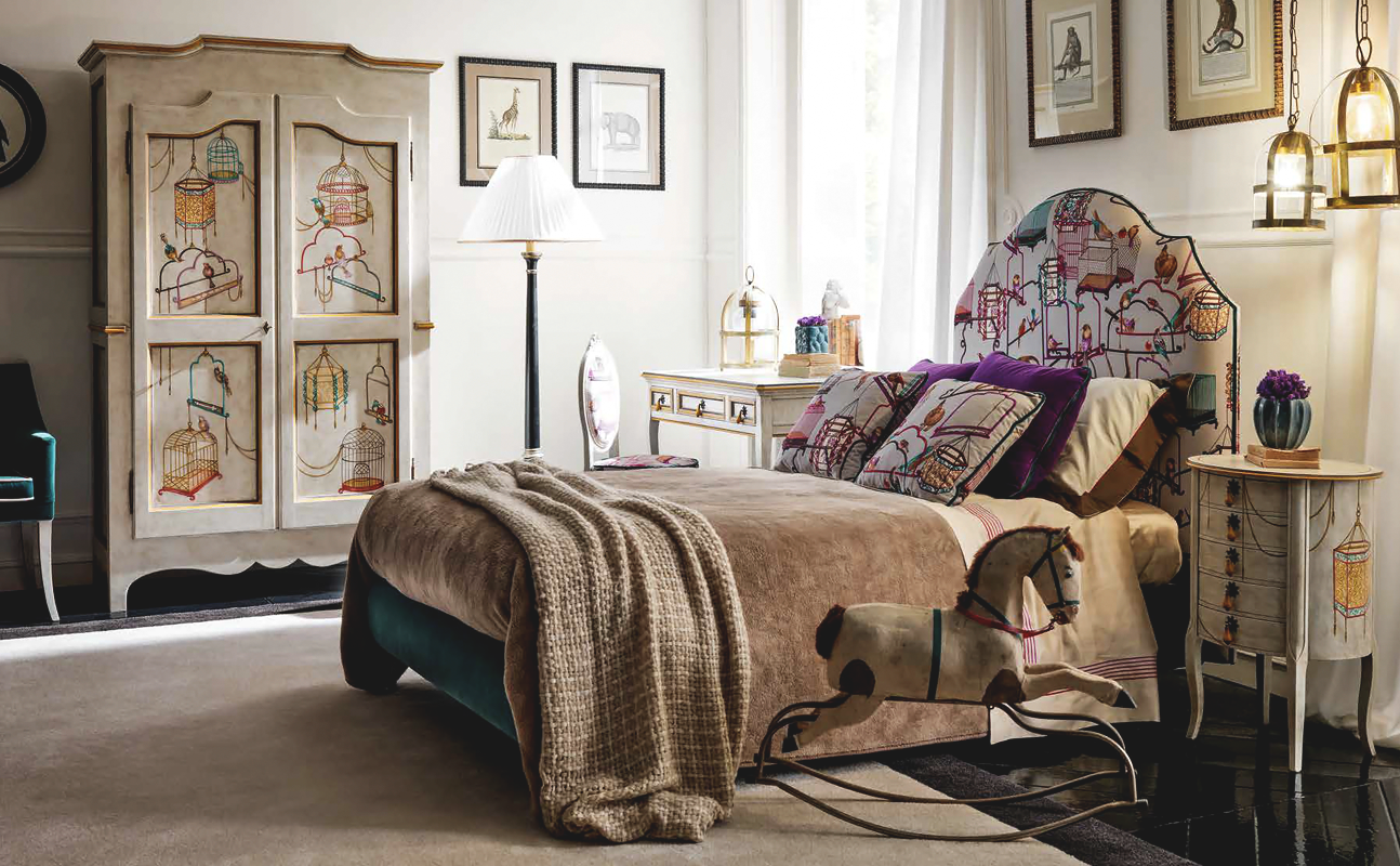 Купить Кровать 2823 Vittorio grifoni арт.2510220 в магазине итальянской мебели Irice home