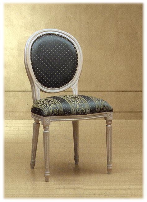 Купить Стул Luigi XVI 24/K Morello Gianpaolo в магазине итальянской мебели Irice home