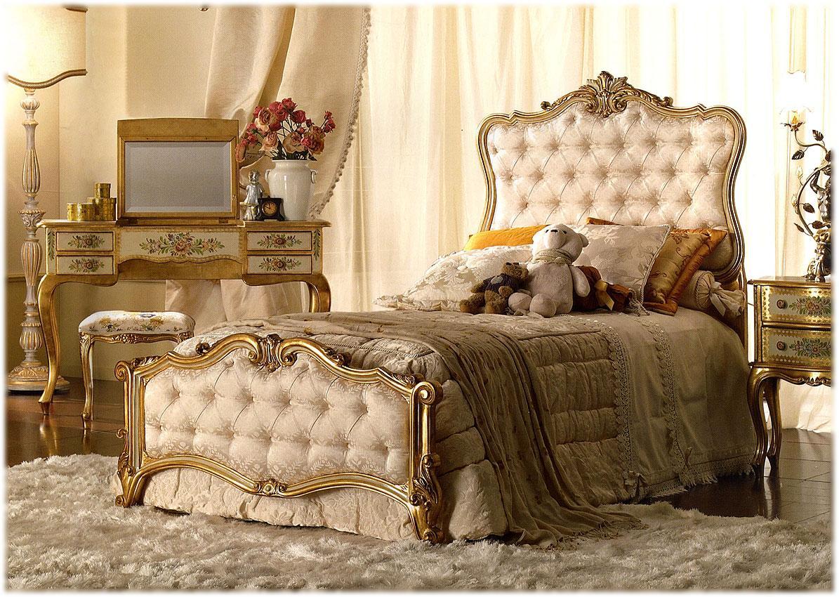 Купить Кровать 316/P IMB Andrea Fanfani в магазине итальянской мебели Irice home