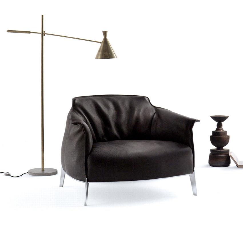 Купить Кресло ARCHIBALD GRAN COMFORT 5506120 Poltrona Frau в магазине итальянской мебели Irice home