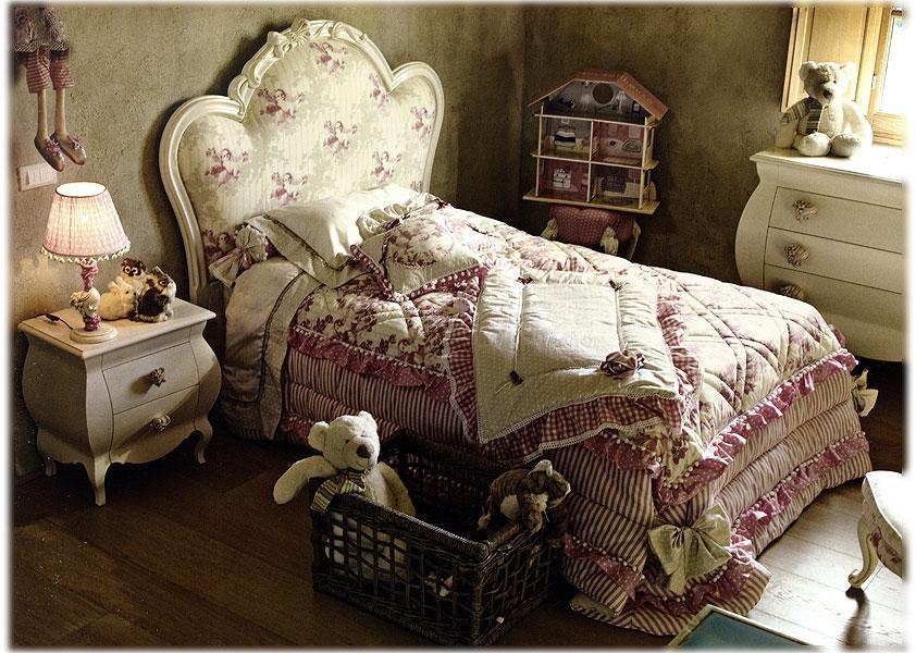 Купить Кровать SERENA 5018/M + 6101/M Volpi в магазине итальянской мебели Irice home