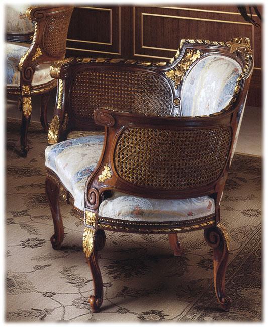 Купить Кресло Diderot 8857/L Angelo Cappellini в магазине итальянской мебели Irice home