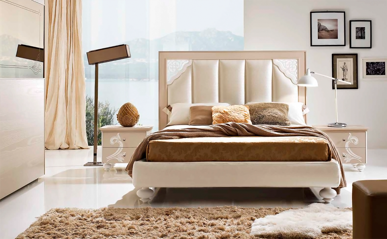 Купить Кровать ANDROMEDA letto Ferretti&Ferretti в магазине итальянской мебели Irice home