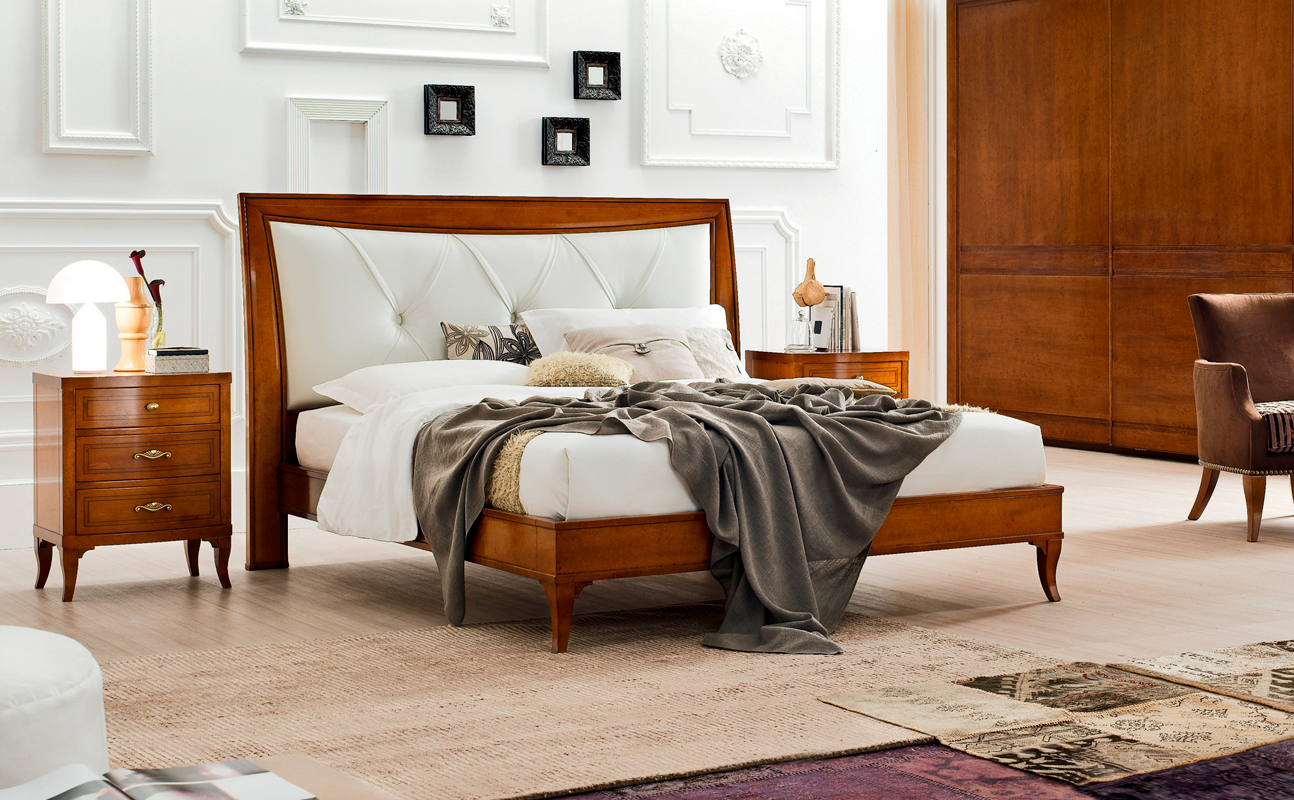 Купить Кровать AURORA G216 Le fablier в магазине итальянской мебели Irice home