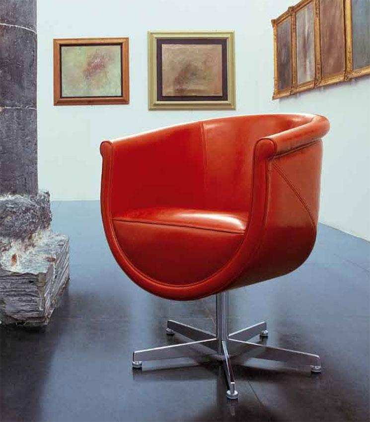 Купить Кресло вращающееся Compasso Mascheroni арт.2510228 в магазине итальянской мебели Irice home