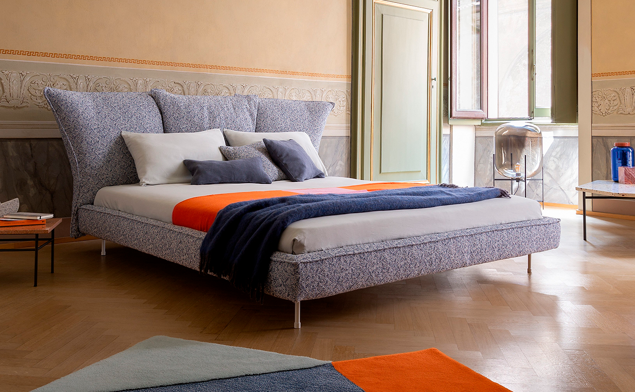 Купить Кровать MADAME C. L038 Bonaldo в магазине итальянской мебели Irice home