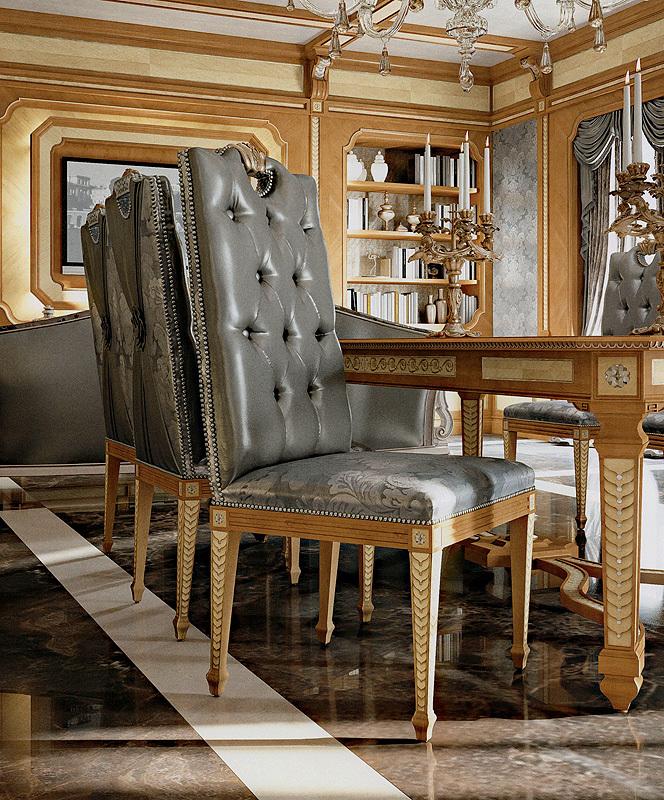 Купить Стул 9562 Bianchini в магазине итальянской мебели Irice home