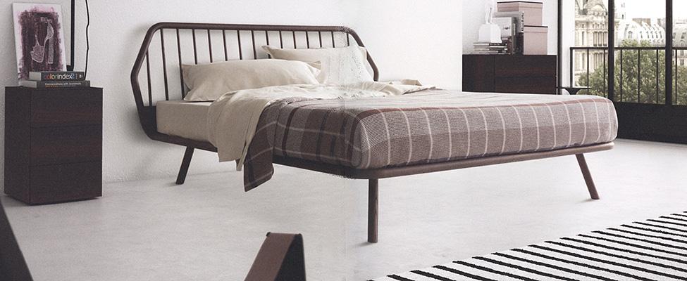 Купить Кровать TRAMA LEGNO WRGR35S Pianca в магазине итальянской мебели Irice home