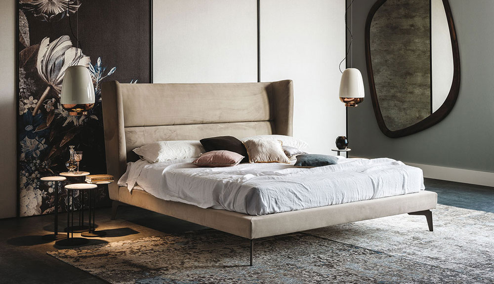 Купить Кровать LUDOVIC Cattelan Italia арт.2510201 в магазине итальянской мебели Irice home