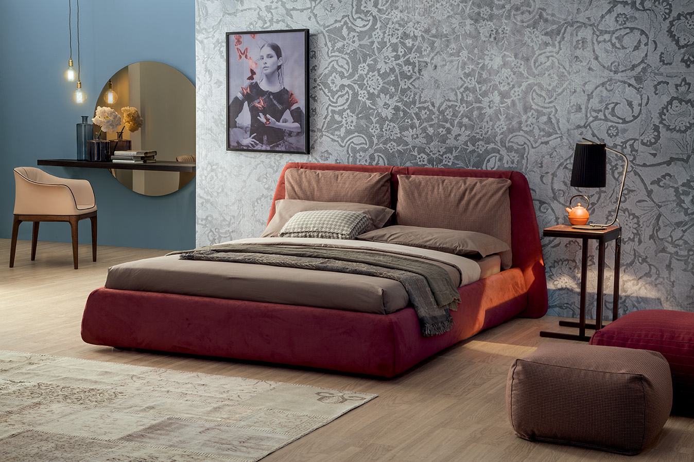 Купить Кровать DHARMA Tonin Casa в магазине итальянской мебели Irice home