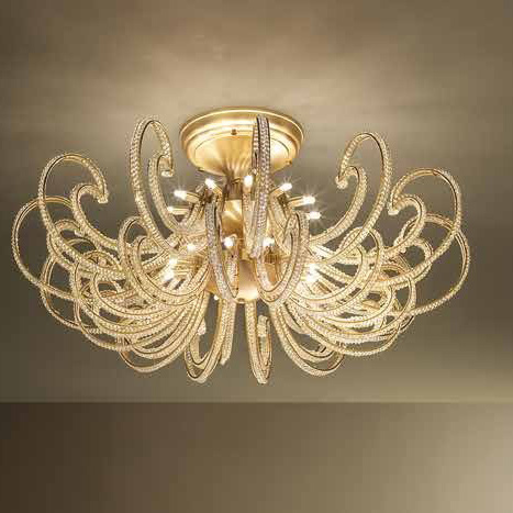 Купить Потолочный светильник CRISTALIS PL24 Masiero в магазине итальянской мебели Irice home