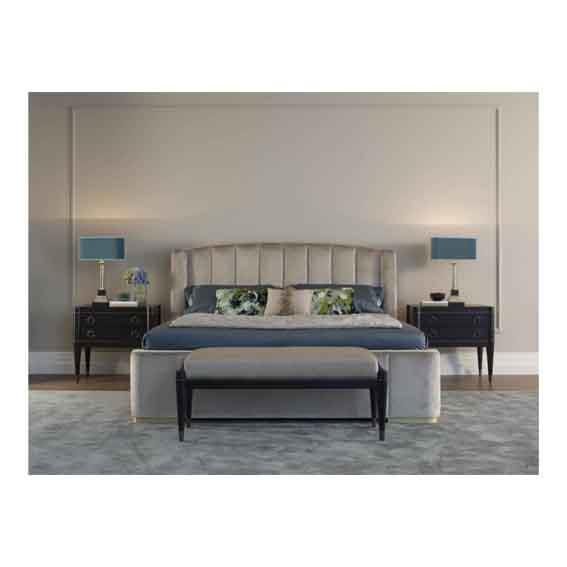 Купить Кровать ZAFFIRO BED Galimberti Nino в магазине итальянской мебели Irice home